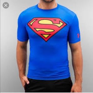 under armour superman shirt mens